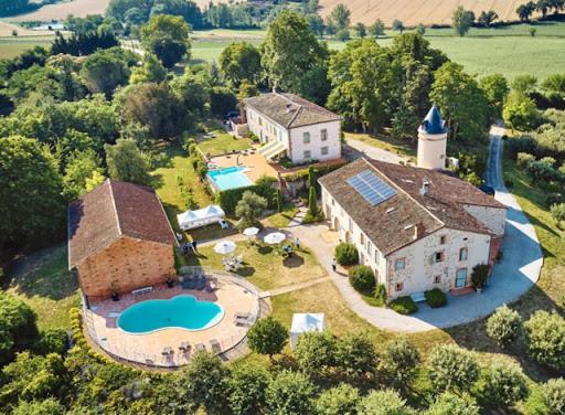 Domaine D'En Naudet Bed and Breakfast Teyssode Exteriör bild